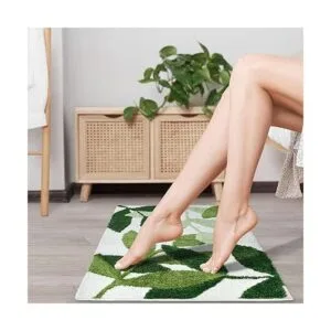 Gibelle Green Juego de 2 alfombras de baño_3