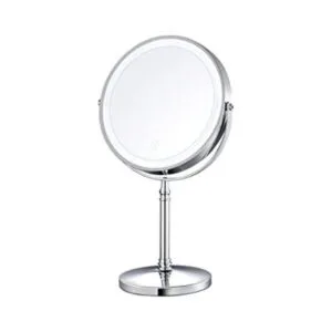 AMZTOLIFE Espejo de maquillaje iluminado de 8 pulgadas_1