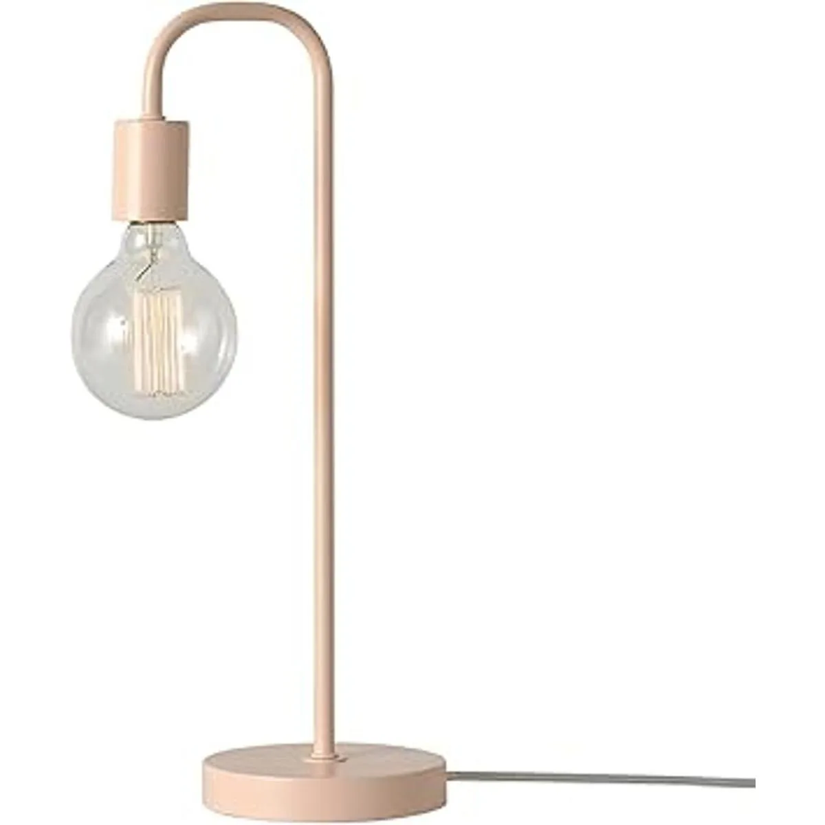 Globe Electric 65516 Lámpara de mesa de 18 pulgadas rosa_1