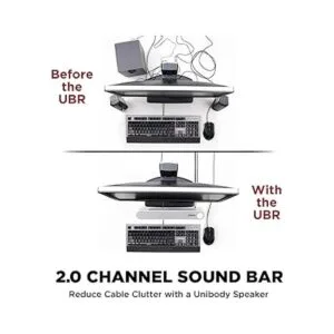 GOgroove Mini barra de sonido para computadora Barra de_6