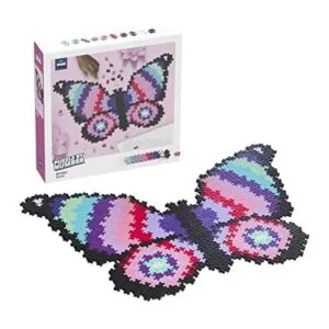 PLUS PLUS Rompecabezas por número 800 piezas mariposa_1