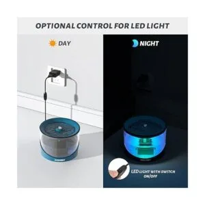 DEEIPET Fuente de agua para gatos fuente de agua ultra_6