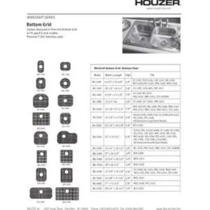 Houzer BG1 WireCraft fregadero de acero inoxidable_4