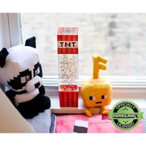 Minecraft TNT Lámpara de movimiento con purpurina LED 12_3