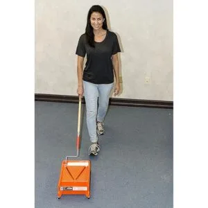 Naranja; bandeja de pintura sobre ruedas rollo de una_5