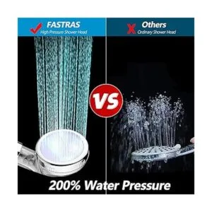 FASTRAS Cabezal de ducha LED con cabezal de ducha de alta_4