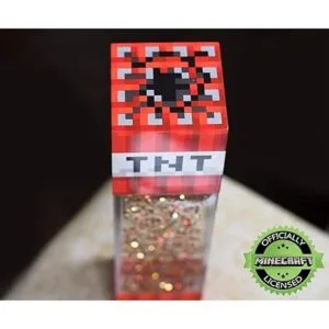 Minecraft TNT Lámpara de movimiento con purpurina LED 12_4