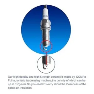 HiVehicle Bujías de iridio V7426 Reemplazo de 97390_5