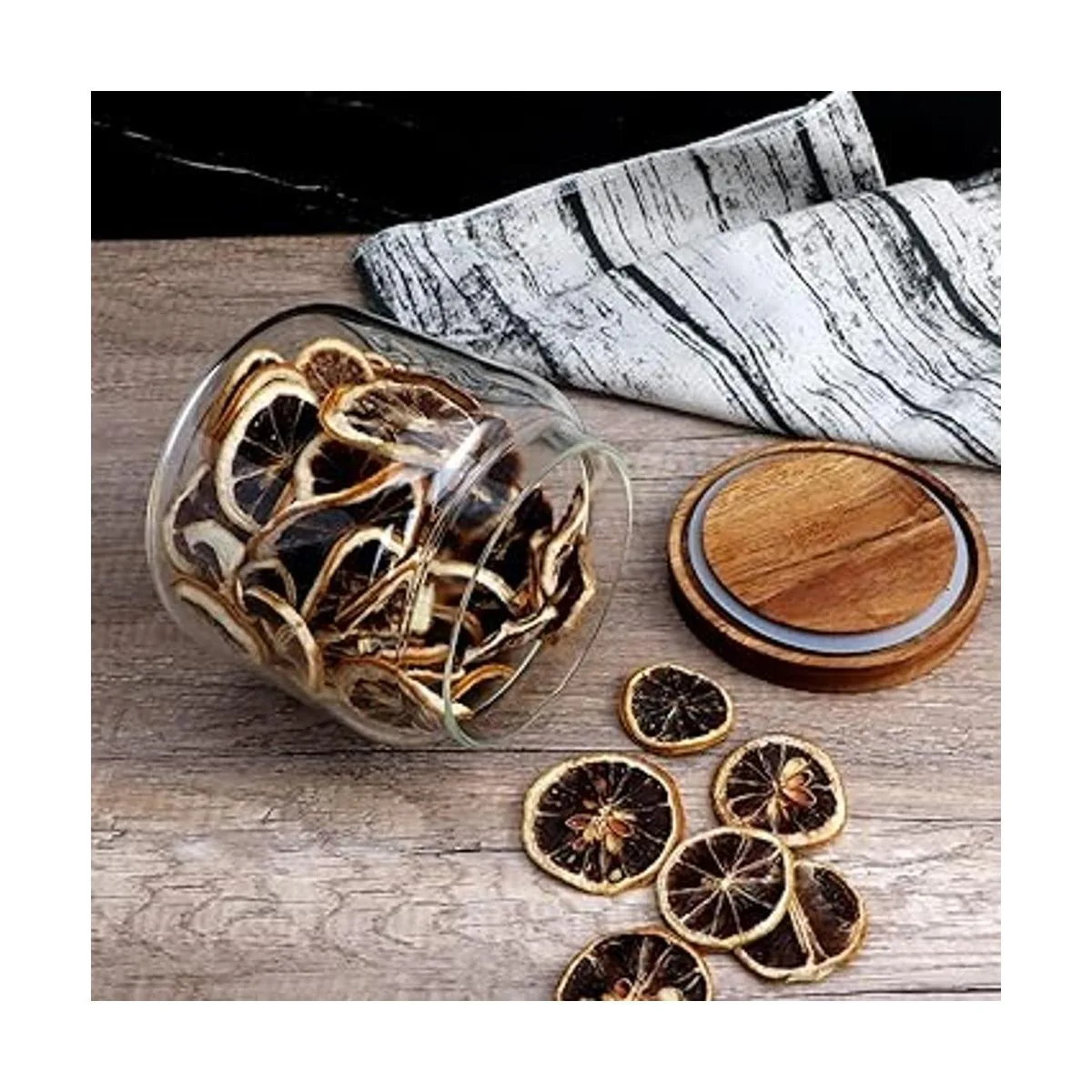 Datttcc Glass JarsSet of 4 Glass Food Storage Containers_4