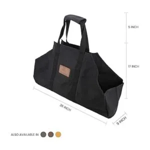 WHITEDUCK TUFF Soporte grande para leña de 21 onzas lona_3