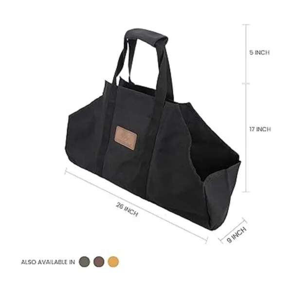 WHITEDUCK TUFF Soporte grande para leña de 21 onzas lona_3