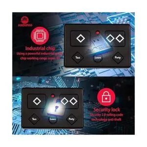 AXP1AXS1 Transmisor remoto prémium con 5 botones para_4