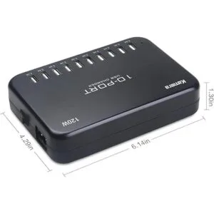 Puertos USB Cargador de pared 10Port 120 W potencia_4