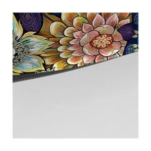 Alfombras de cocina coloridas y bohemias florales para_6