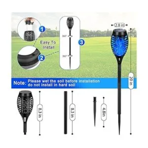 Tancuzo Luces solares mejoradas para exteriores_4