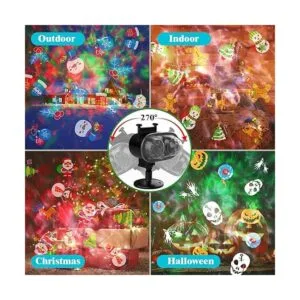 Proyector de luces de Navidad de Halloween para_2
