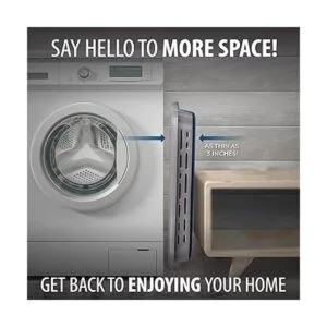 BROOKSTONE 1 unidad 11 galones cesta plegable de gran_3