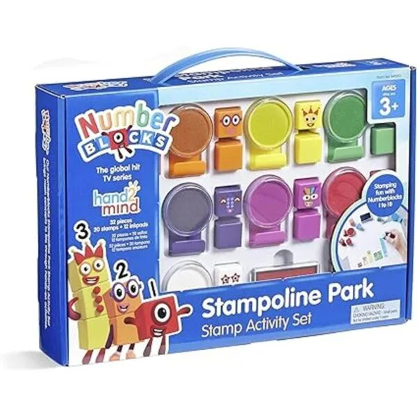 hand2mind Numberblocks Stampoline Park Juego de_5