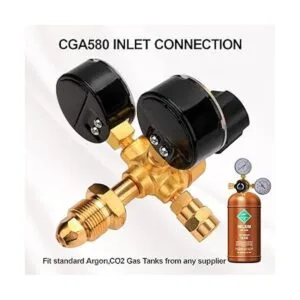 Regulador de gas de soldadura de calibre de CO2 de argón_3