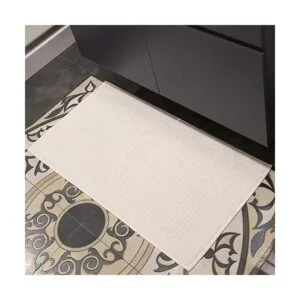 Juego de 4 alfombrillas de baño de algodón para baño_4