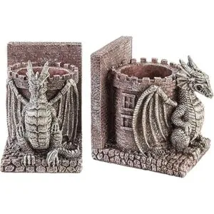 MyGift Sujetalibros decorativos de resina y soportes para_6