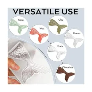 Nicpro Kit de fabricación de moldes de silicona de 15 A 5_7