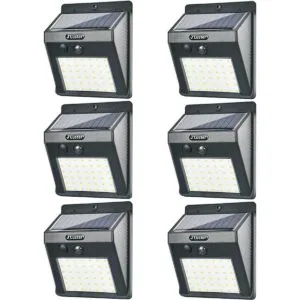 J Luster Luces solares para exteriores 6 unidades3 modos_1