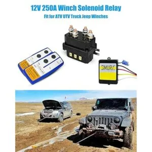 Kit de control remoto inalámbrico de cabrestante de 12 V_4