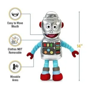 Robot de 14 pulgadas marioneta de mano_3
