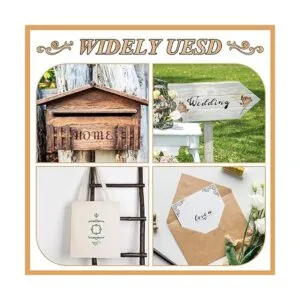 8 plantillas de acero inoxidable de 4 x 7 pulgadas_7