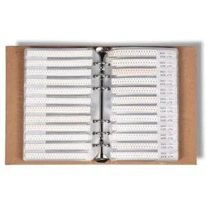 SMD 0603 Libro surtido de resistencias condensadores_3