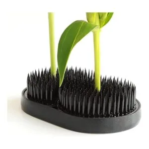 Wazakura Sun and Moon Ikebana Kenzan hecho en Japón_4