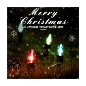 Cadena de luces para caminos de Navidad para exteriores_2