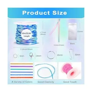 Karsspor Guirnalda de cordón con brillantina lásernormal_3