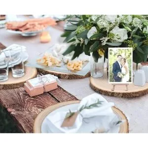 Rebanadas de madera grandes 4 piezas de 12 a 14 pulgadas_3