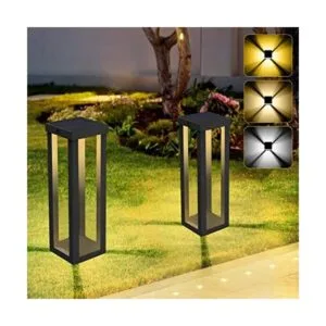 CREPOW Lámpara de pie para patio al aire libre luces_1