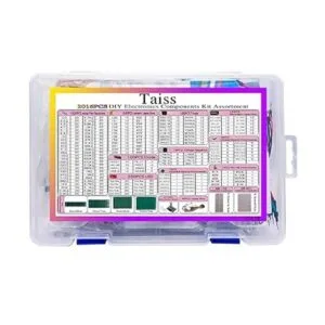 Taiss Surtido de kit de componentes electrónicos_3