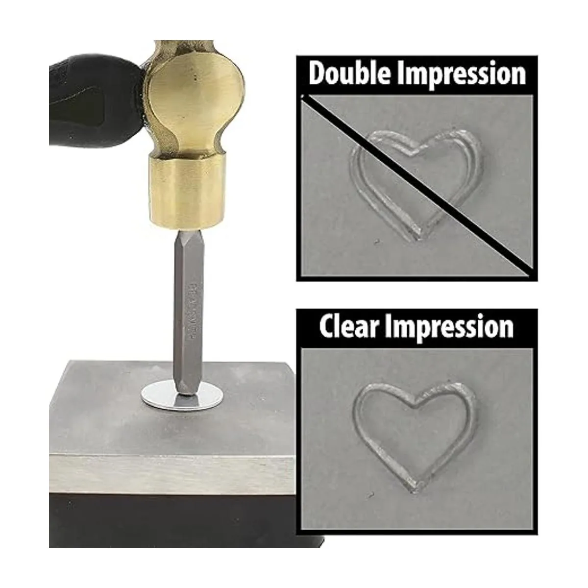 The Beadsmith Brass Ergo Hammer Elementos de metal_7