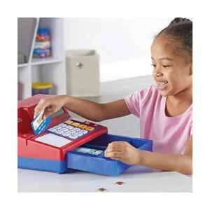 Learning Resources Caja registradora de calculadora de_4