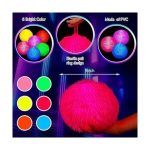 6 bolas acolchadas que brillan en la oscuridad bola de_2