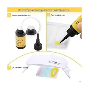 DIYcraft Resina UV de colores 24 colores M24 colores_2