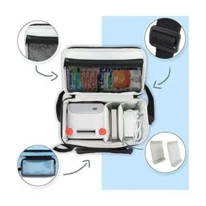 Bolsa de viaje para figuras Tonies y Toniebox Azul_3