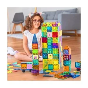 Azulejos magnéticos bloques magnéticos para niños juego_3