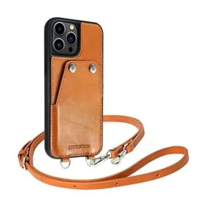 LUCKYCOIN Funda cruzada para iPhone 13 Pro Max con correa_1