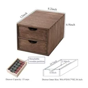 DDYURI Organizador de cajones soporte para cápsulas de_5