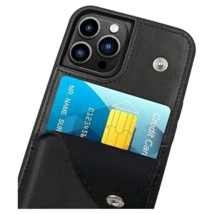 LUCKYCOIN Funda cruzada para iPhone 13 Pro con correa de_5