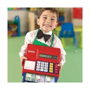 Learning Resources Caja registradora de calculadora de_3