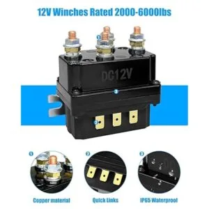 Kit de control remoto inalámbrico de cabrestante de 12 V_3