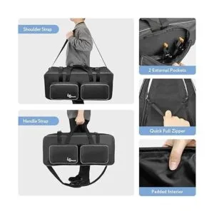 LimoStudio Bolsa de transporte para equipo de estudio_4