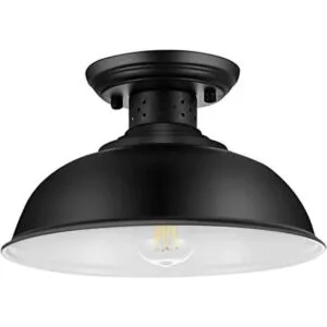 LOEHINLE Lámpara de techo de montaje semiempotrada_1